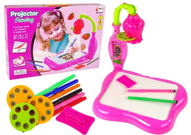 Flower Projector Drawing Set