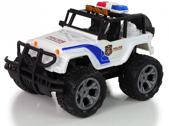 Remote Controlled Police Jeep with Light Effects