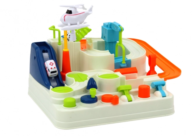 Interactive Car Obstacle Track for Kids