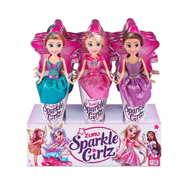 Sparkle Girlz Princess Doll Cone Display