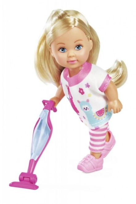 Evi Doll with Vacuum Cleaner