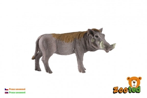 Savannah Pig Plastic Toy 9cm in Bag