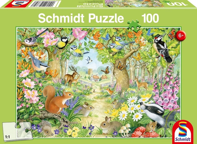 Schmidt Forest Puzzle for Kids