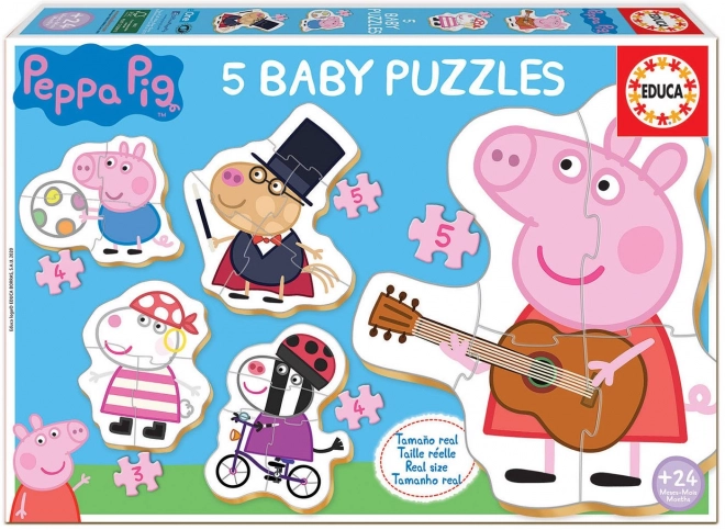 Baby Puzzle Peppa Pig Educa