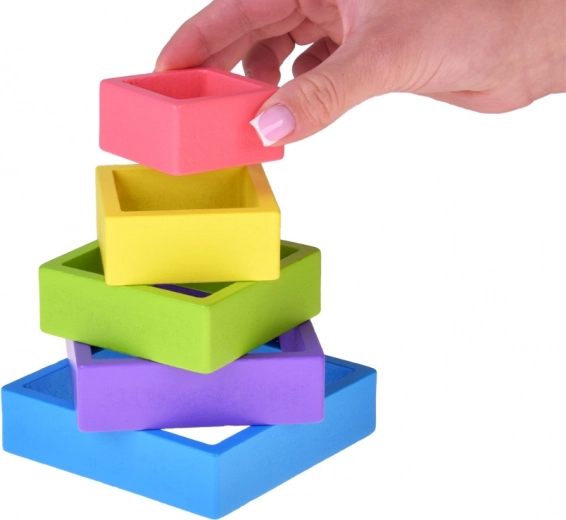 Lærer farver, former og størrelser