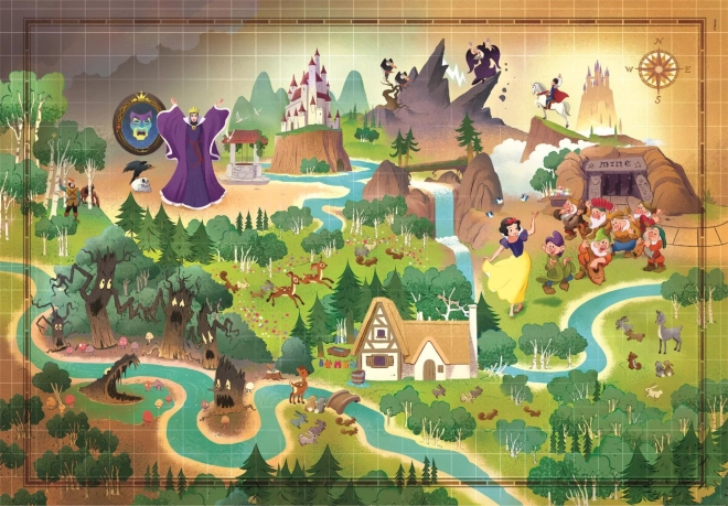 Compact Story Maps Snow White Jigsaw Puzzle