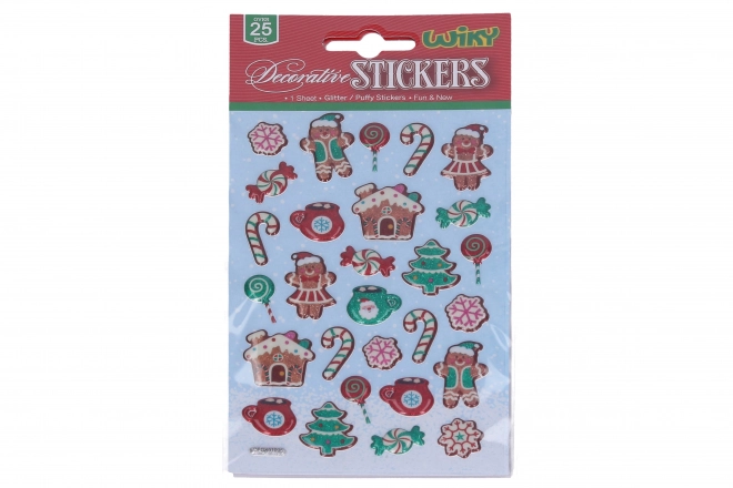 3D Christmas Stickers