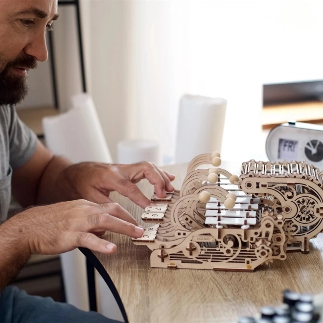 Ugears Programmable Celesta 3D Wooden Mechanical Puzzle