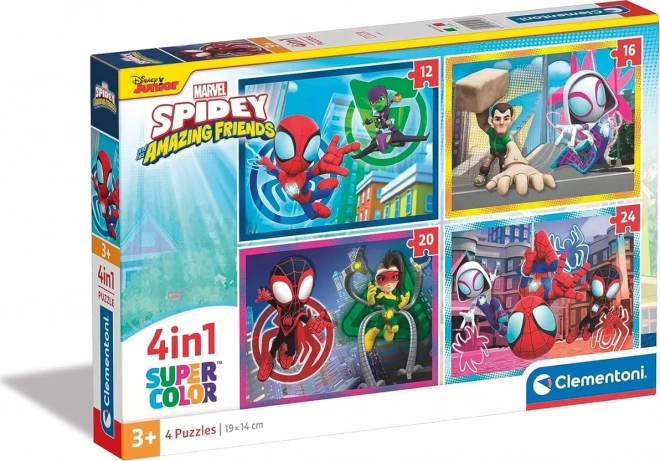 Spidey and His Amazing Friends Progressive Jigsaw Puzzle Set