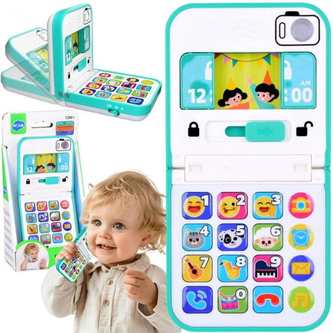 Interaktivní hudební chytrý telefon pro děti