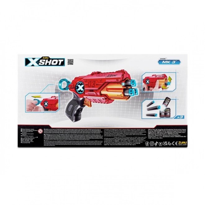 X-Shot Excel MK 3 Double Blaster Set