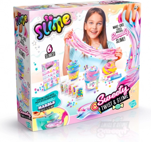 Kit So Slime per Creare Melme Marmorizzate Sweety Twist