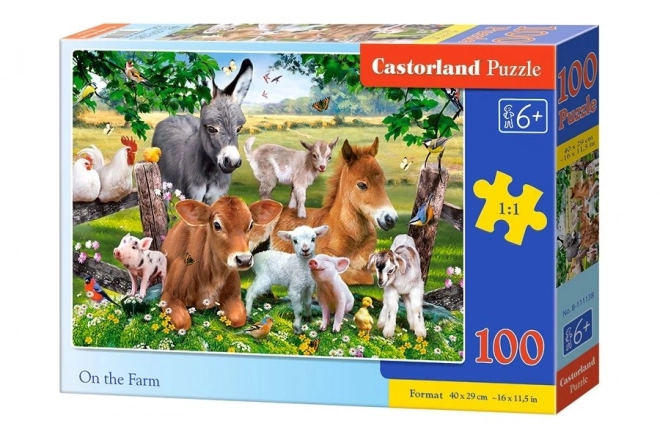 Castorland Farm Puzzle 100 Pieces