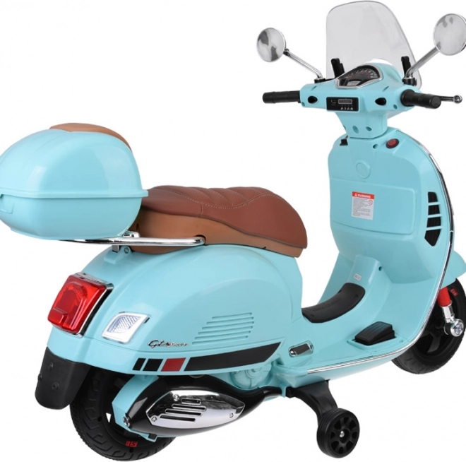 Elektromos Vespa GTS Super robogó gyerekeknek – Zöld