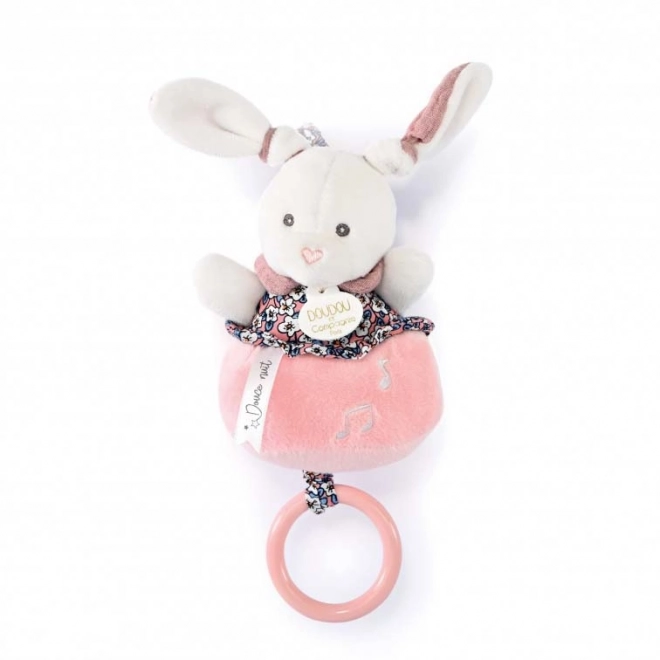 Musical Plush Bunny Gift Set - Pink