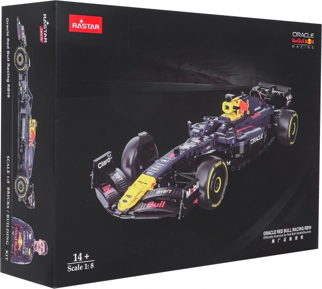 Rastar Jeu de Construction Red Bull F1 RB19 1:8 2509 pièces