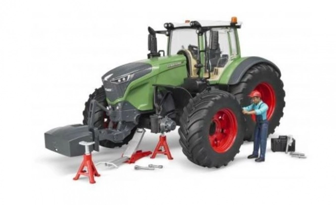 Fendt Vario Tractor with Mechanic and Workshop Tools 1:16