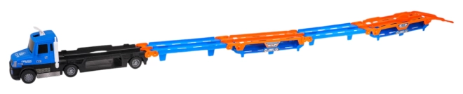 Interactive Red Truck with Launcher 2-in-1 & Accessories – Blue