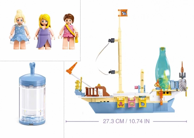 Sluban Girls Dream Treasure Hunters Ship