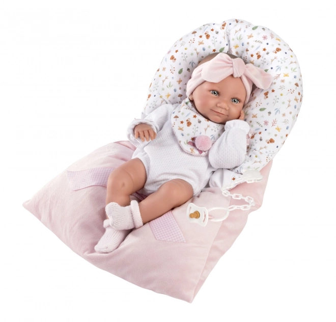 Newborn Baby Girl Doll - Realistic Vinyl Body - 40 cm