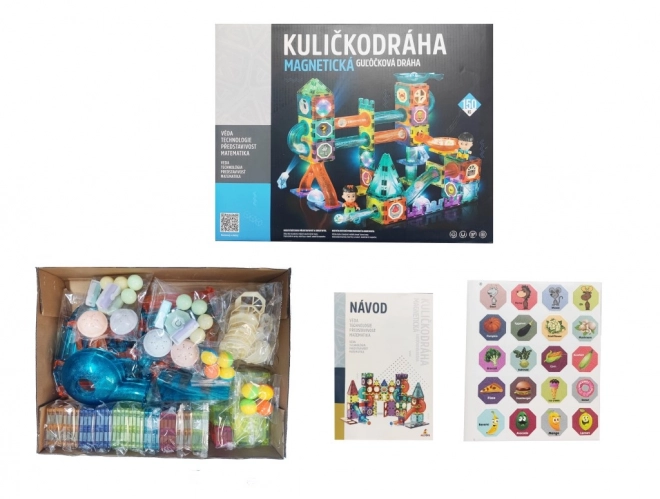 Magnetická kuličková dráha se světlem - český obal