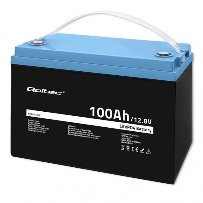 Akumulátor LiFePO4 Litium-železos-fosfátový 12.8V 100Ah