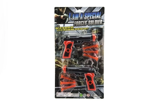 Plastic Toy Pistols with Suction Cup Darts