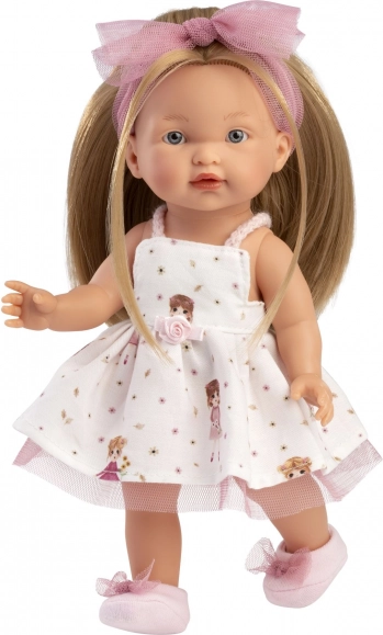 Realistic Doll Llorens Valeria with Full Vinyl Body - 28 cm