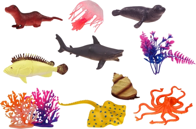 26dílný set plný mořských dobrodružství