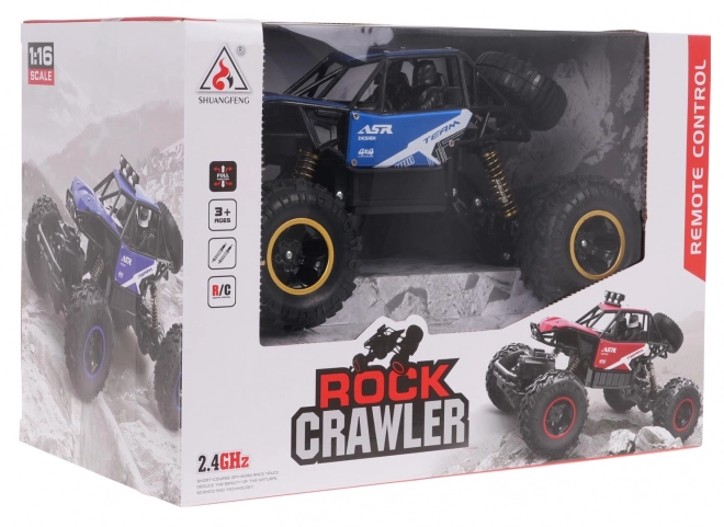 Sturdy Monster Rock RC Crawler 1:16 Blue