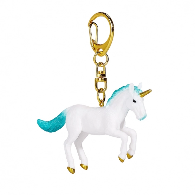 Unicorn Jumping Keychain - Green