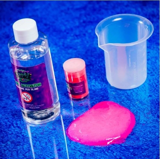 Crazy Science Chameleon Slime Set