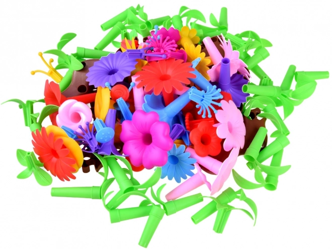 Creative Construction Flower Garden Set