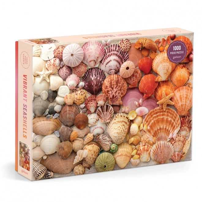 Galison Radiant Seashells Puzzle 1000 Pieces