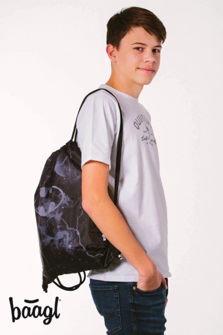 Baagl Batman Storm Drawstring Bag