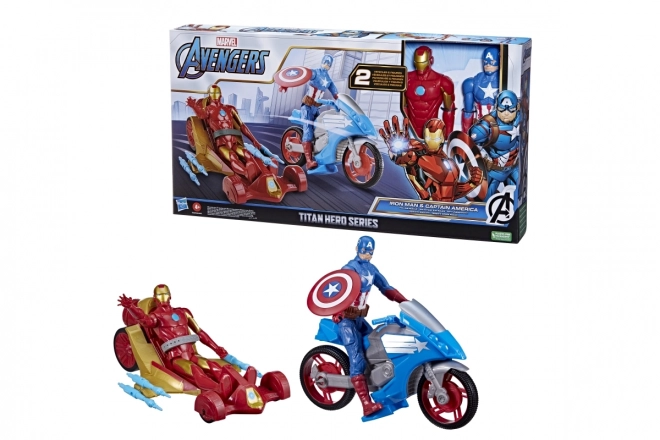 Avengers Hero Set with Vehicles