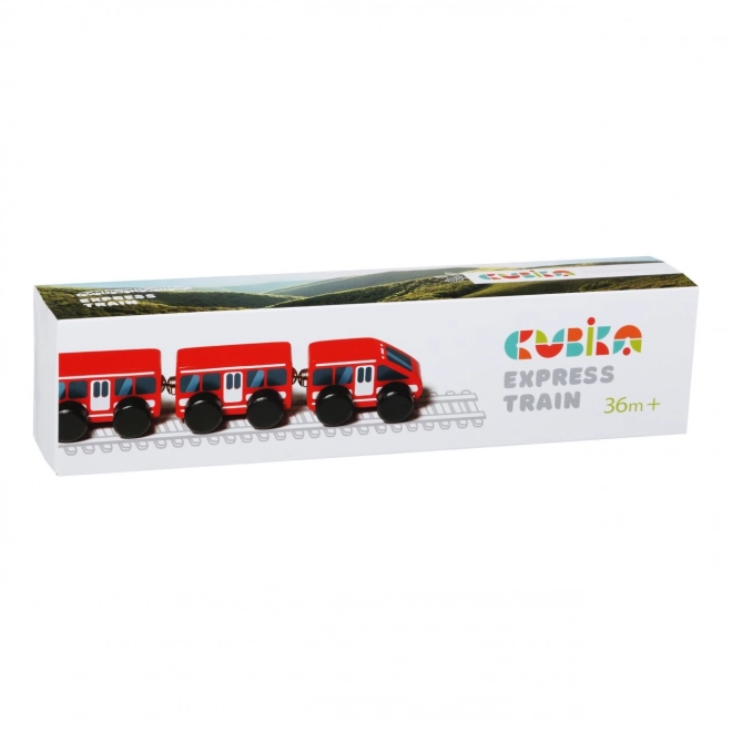 Cubika Wooden Train with Magnets