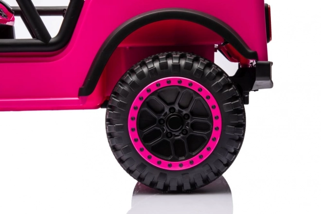 Pink 24V Electric Ride-On Car