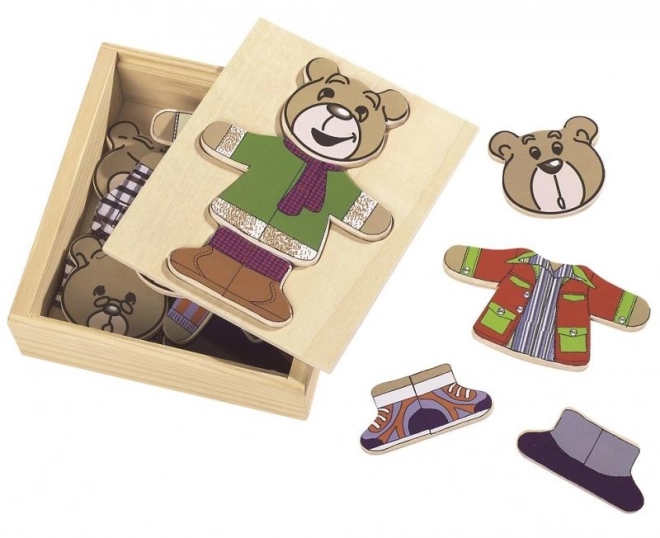 Wooden Bear Puzzle