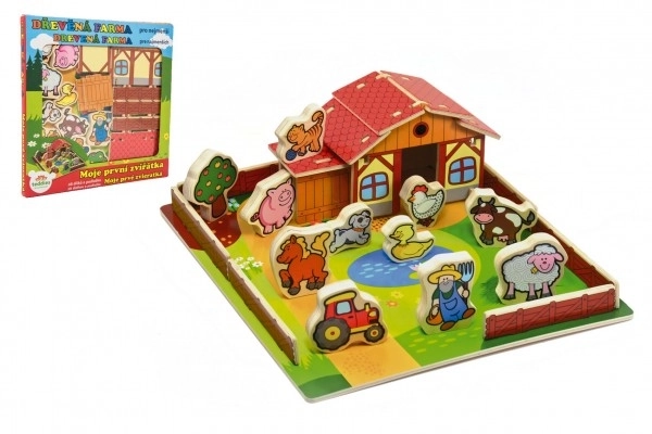 Wooden Farmhouse My First Animals