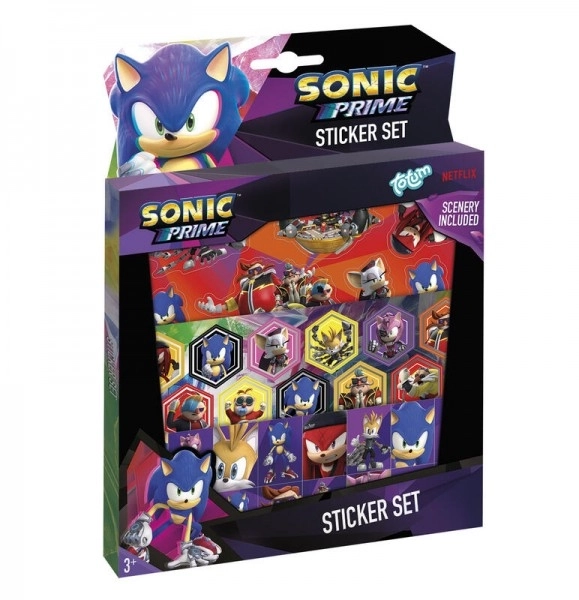 Sonic Sticker Gift Box