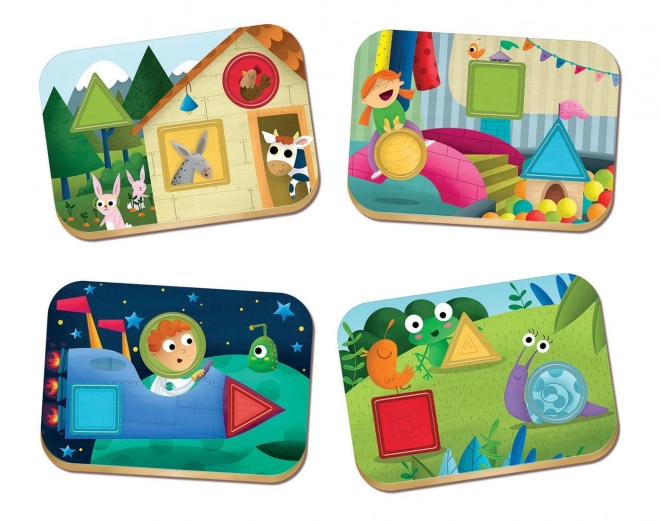 Educa Baby Puzzle Colorful Shapes