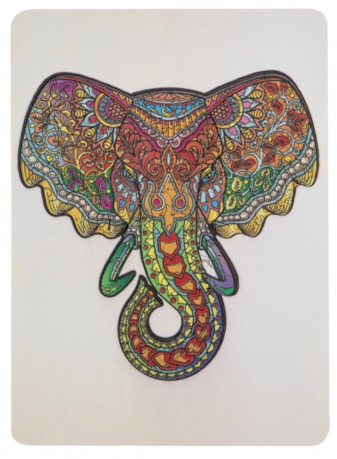 Moxy Elephant Outline Puzzle 132 Pieces