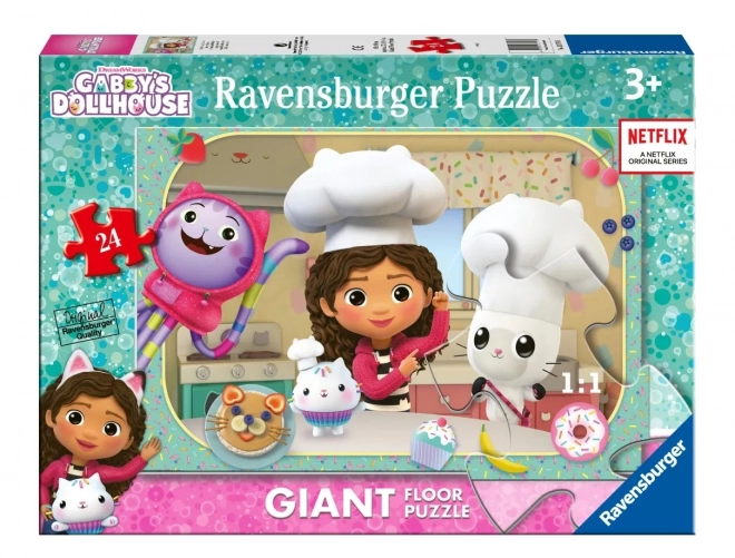 Gabi's Dollhouse Giant 24-Piece Puzzle