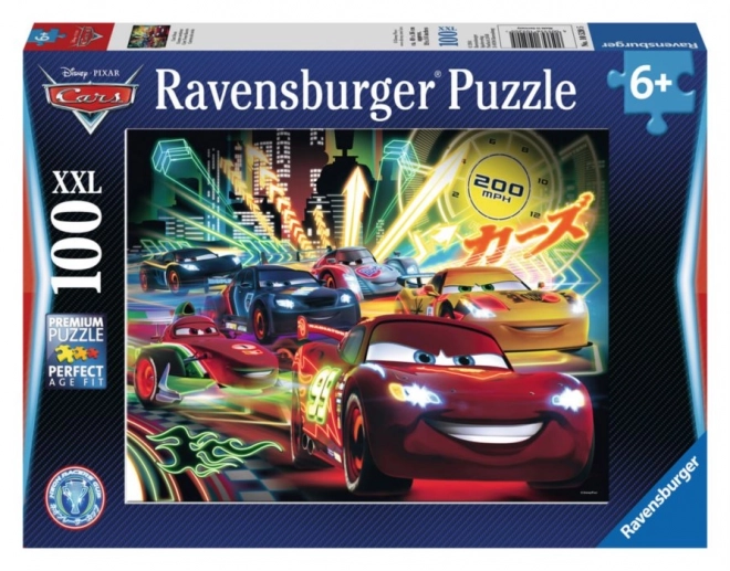 Ravensburger Cars Neon Lights Puzzle XXL 100 Pieces