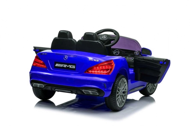 Electric Ride-On Car Mercedes SL65 Blue Lacquered