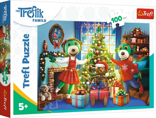 Trefl Friends in Winter 100-Piece Puzzle