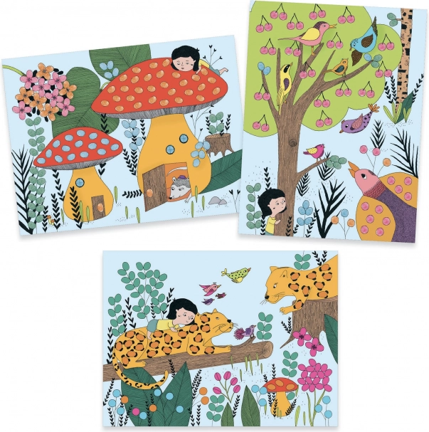 Finger Painting Nature by DJECO