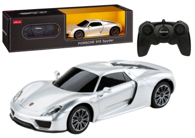 Remote Control Porsche 918 Spyder Silver