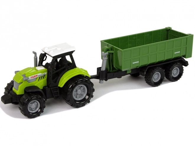 Detachable Green Farm Tractor with Sound